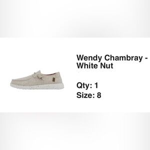 Women’s size 8 Hey Dudes